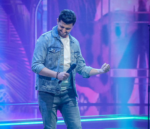 Marco Spiegl auf Starmania Bühne
