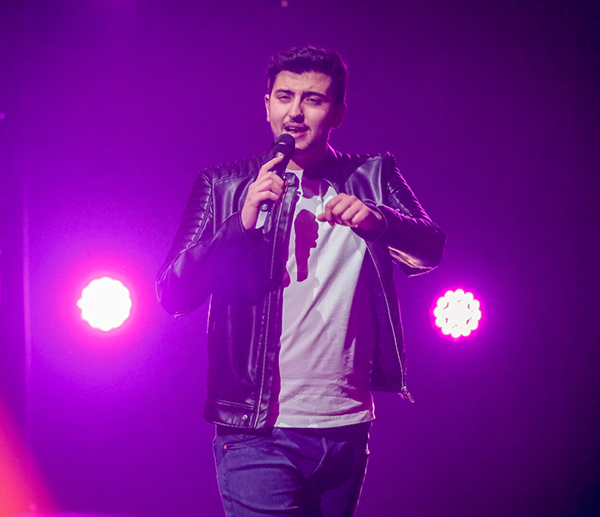 Marco Spiegl auf Starmania Bühne